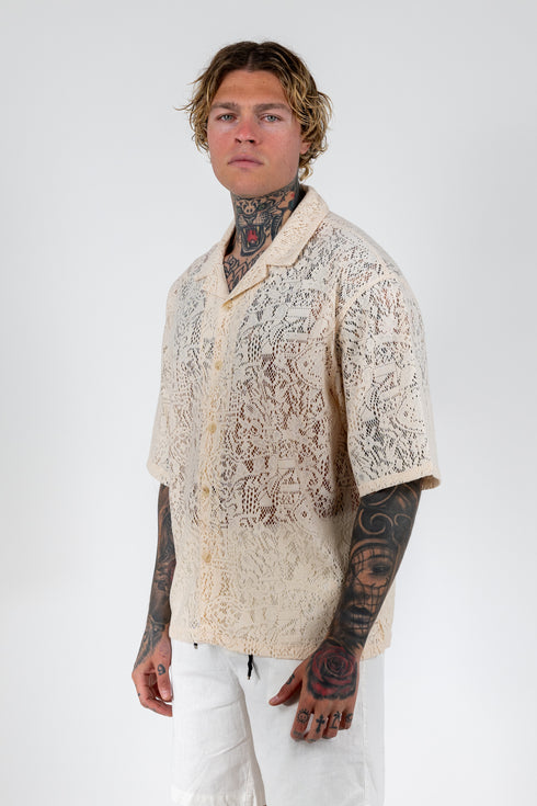 Imperium See-Through Oversized Shirt